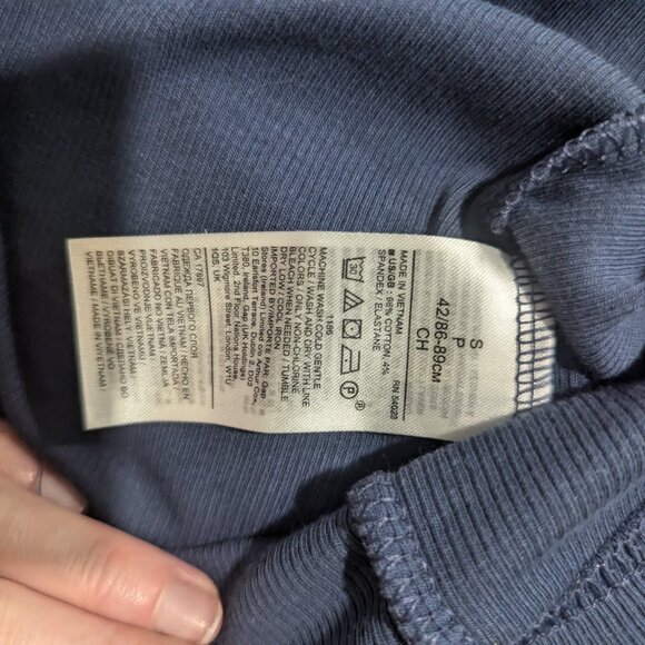 NWT Banana Republic cotton blue shirt US size small - Picture 5 of 5